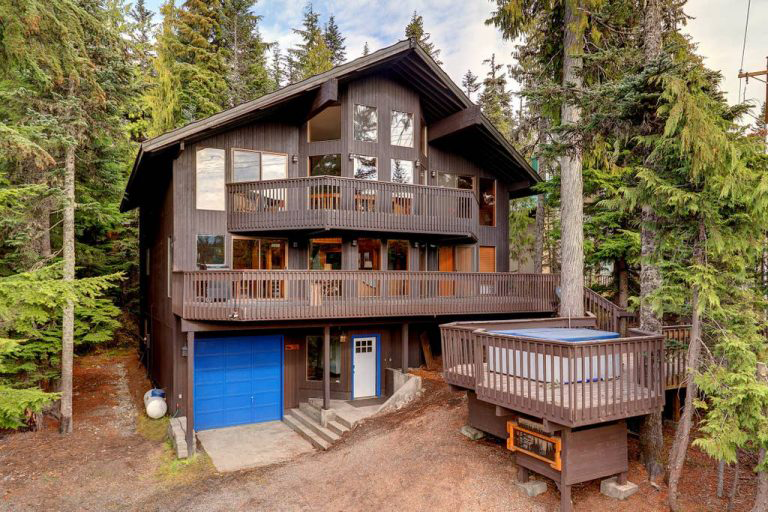 Adventures abound at Great Blue Lodge vacation rental in Mt. Hood, Oregon