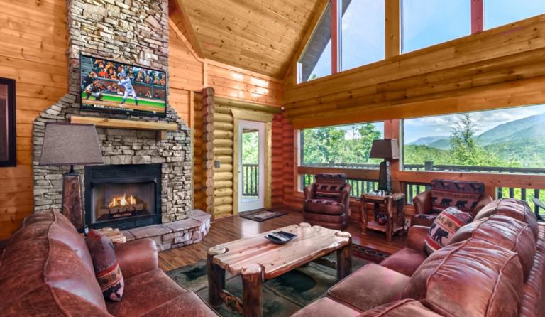 Dreamscapes is a beautiful last minute vacation rental in the Great Smoky Mountains, just outside of Gatlinburg