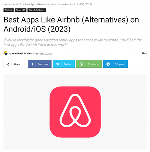 Whimstay Named One of The Best Airbnb Alternative Apps