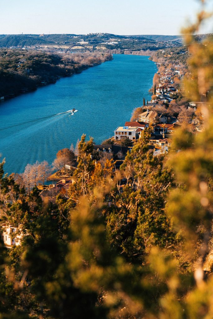 Lake travis is a great last minute vacation destination