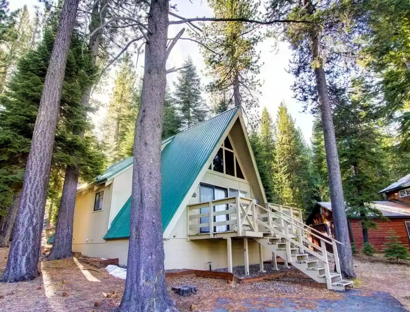 Charming a-frame vacation rental at lake tahoe