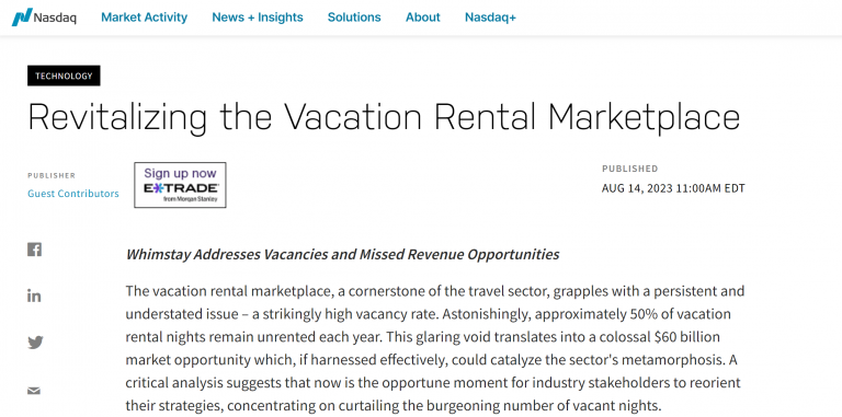 Last-Minute Vacation Rentals: Seizing Opportunities in a Changing Landscape