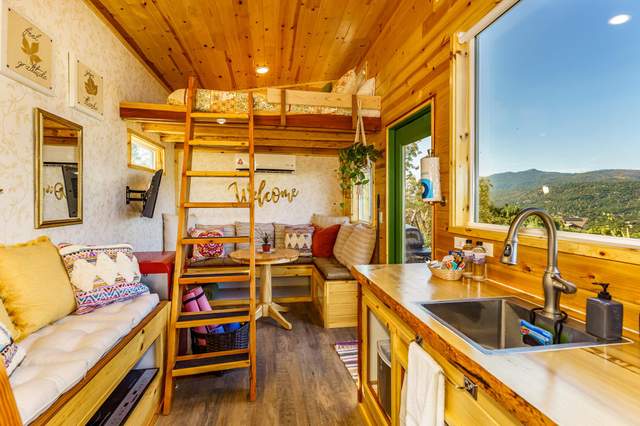 Among The Stars- Tiny home with views/hot tub/and more!-4
